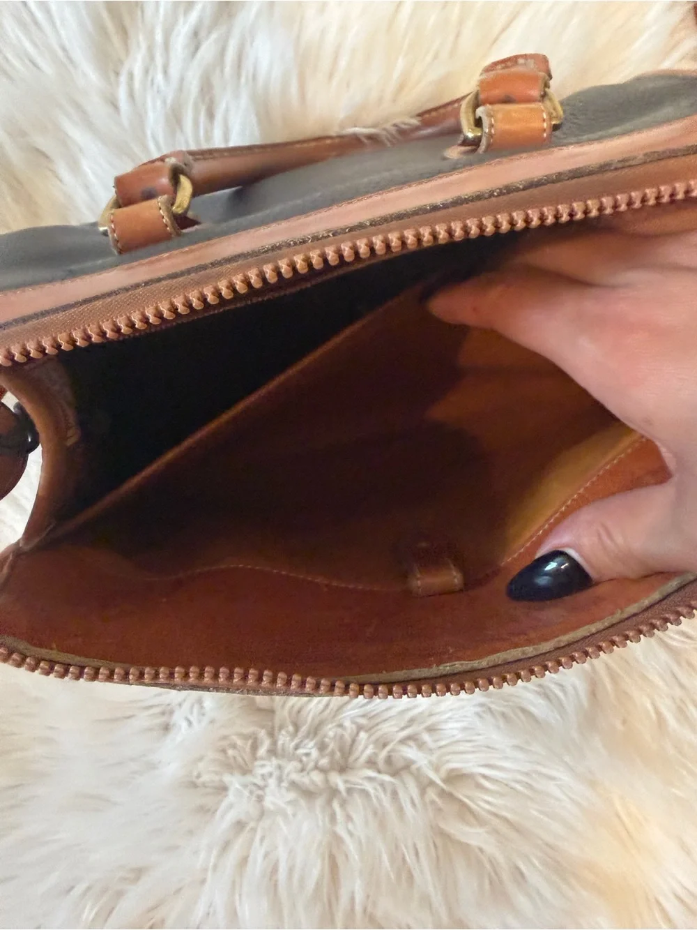 Dooney & Bourke Leather Satchel